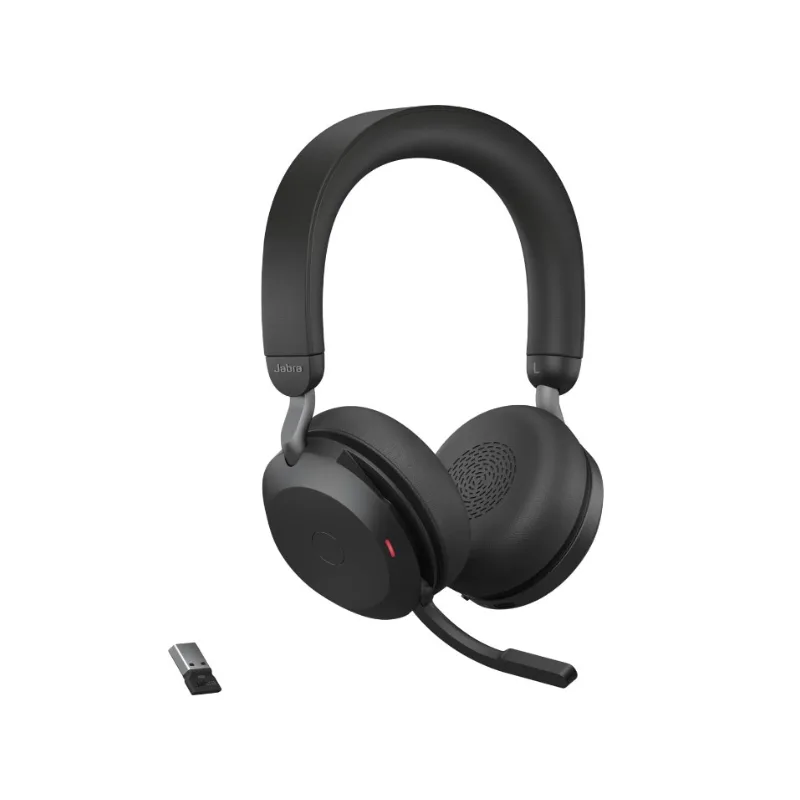 Jabra Evolve2 75 Stereo UC Bluetooth Headset, USB-C