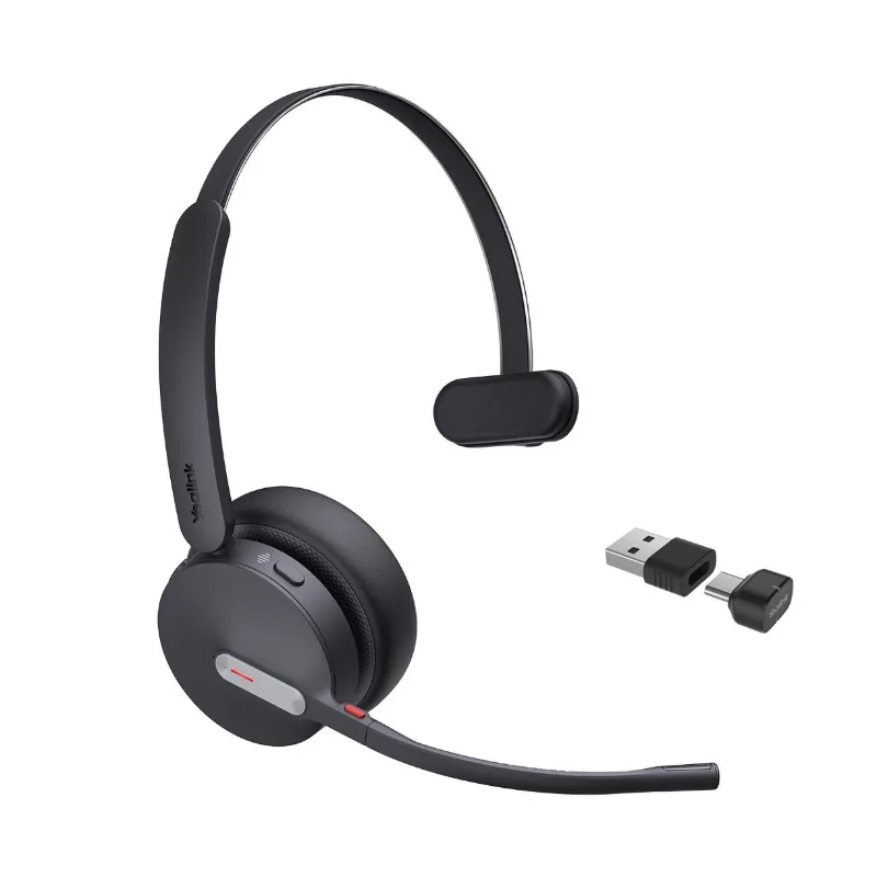 Yealink BH70 Mono UC Bluetooth Headset, USB-C/A