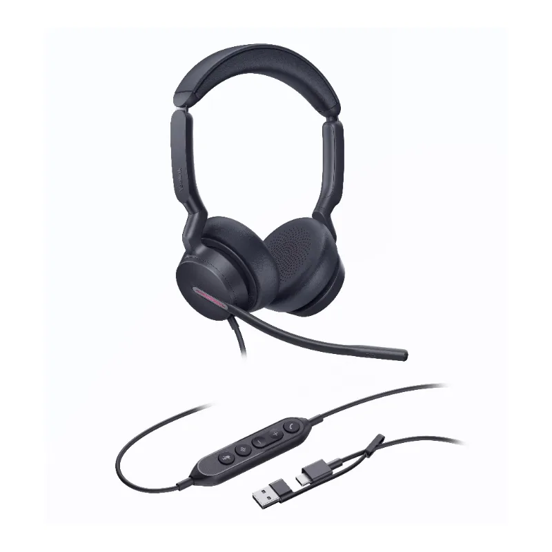Yealink UH46 Dual UC USB Headset, USB-C/A