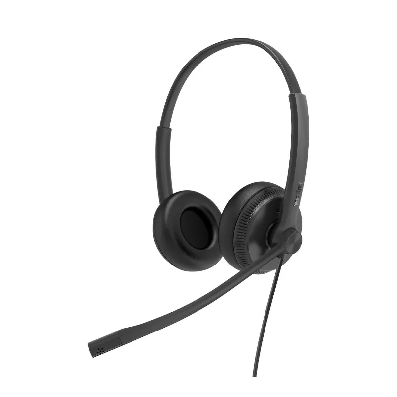 Yealink YHS34 Dual Wired Headset for Desk Phones (RJ9)