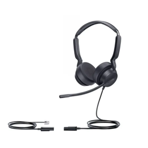 Yealink YHS36 E2 Dual Wired Headset for Desk Phones (RJ9)